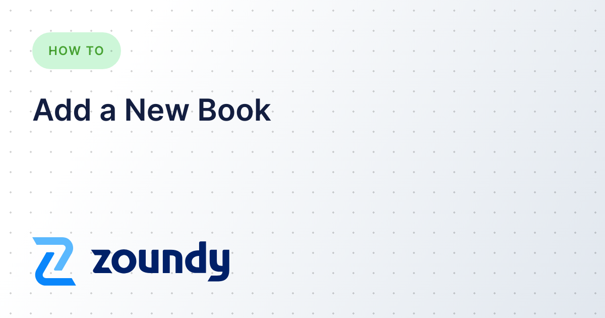 Add A New Book Zoundy Help Center add-a-new-book-zoundy-help-center